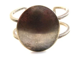 Brazalete de plata esterlina vintage - Imagen 1 de 8