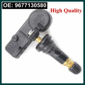 TPMS 9677130580 433MHZ Tire Pressure Monitor Sensor For Citroen C4 C5 Peugeot   - Picture 1 of 3