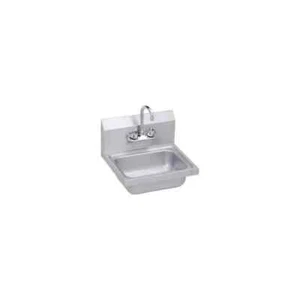 Elkay SEHS-17x 17" Wall Mounted Single Basin Stainless Steel - Stainless Steel - Picture 1 of 1