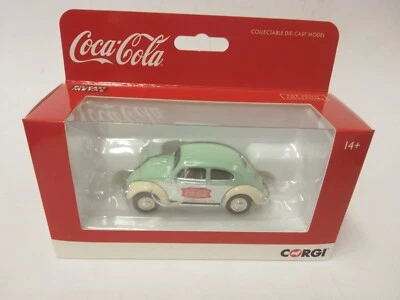 Corgi Coca Cola Coke Volkswagen Beetle Maggiolino 1951 1/43 CC01201 - Photo 1/2