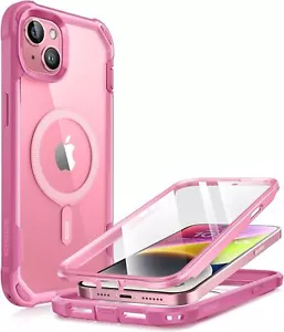 For Apple iPhone 15+ Plus (6.7") i-Blason with Screen Bumper Case MagSafe Cover - Picture 1 of 31