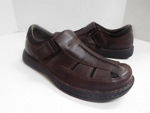 Streetcars Coach Sandalen My Travel Herren Braun Leder Komfort Schuhe Größe 10 M - Bild 1 von 12