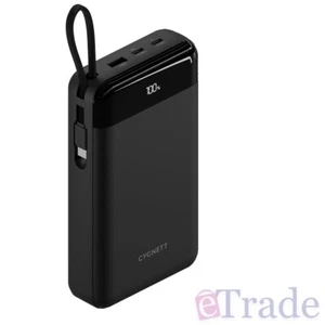 Cygnett ChargeUp Maxx Digital 40k Battery 40,000mAh Power Bank • Charger USB-C - Picture 1 of 8