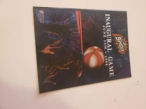 1998 Inaugural Game DETROIT SHOCK Souvenir Program 1998 WNBA - Picture 1 of 11