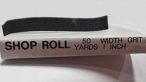 Rollos de tienda de papel de lija de tela emery de óxido de aluminio de 2 - 1" x 50 yardas -metales- 100 arena - Imagen 1 de 1