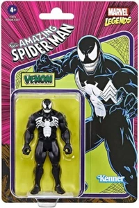 HASBRO MARVEL LEGENDS RETRO COLLECTION VENOM 3.75" ACTION FIGURE - Picture 1 of 4