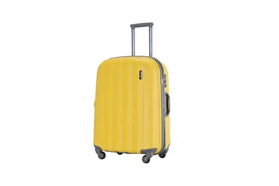 Yellow Extra Large Suitcase 30 Inch Lightweight Hard Luggage 4 Spinner Wheels - Image 1 of 4