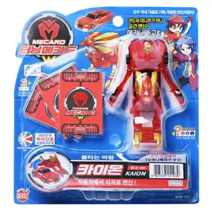 Turning Mecard W Kaion Red Transforming Robot / from Korea TV Official Goods - Picture 1 of 5