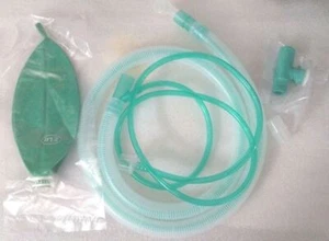 Bain Breathing Circuit Anesthesia With Corrugated Tubing Adult - Picture 1 of 6