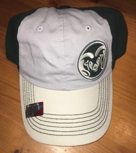 NCAA Colorado State Rams Cap, grün & hellbraun - Bild 1 von 2