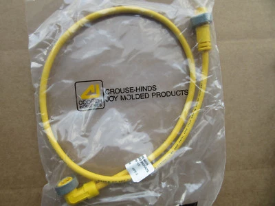 Crouse-Hinds 5000109-191 Cord Set 3-Pin Brad Harrison 113022A03F030 NEW!!! - Image 1 of 4