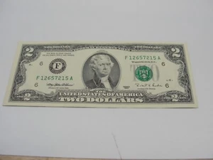 1995 TWO DOLLAR FEDERAL RESERVE NOTE Z2363 - Picture 1 of 3
