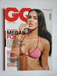 2009 GQ Italia magazine MEGAN FOX Jesus Luz Marion Cotillard Michael Jackson - Picture 1 of 9