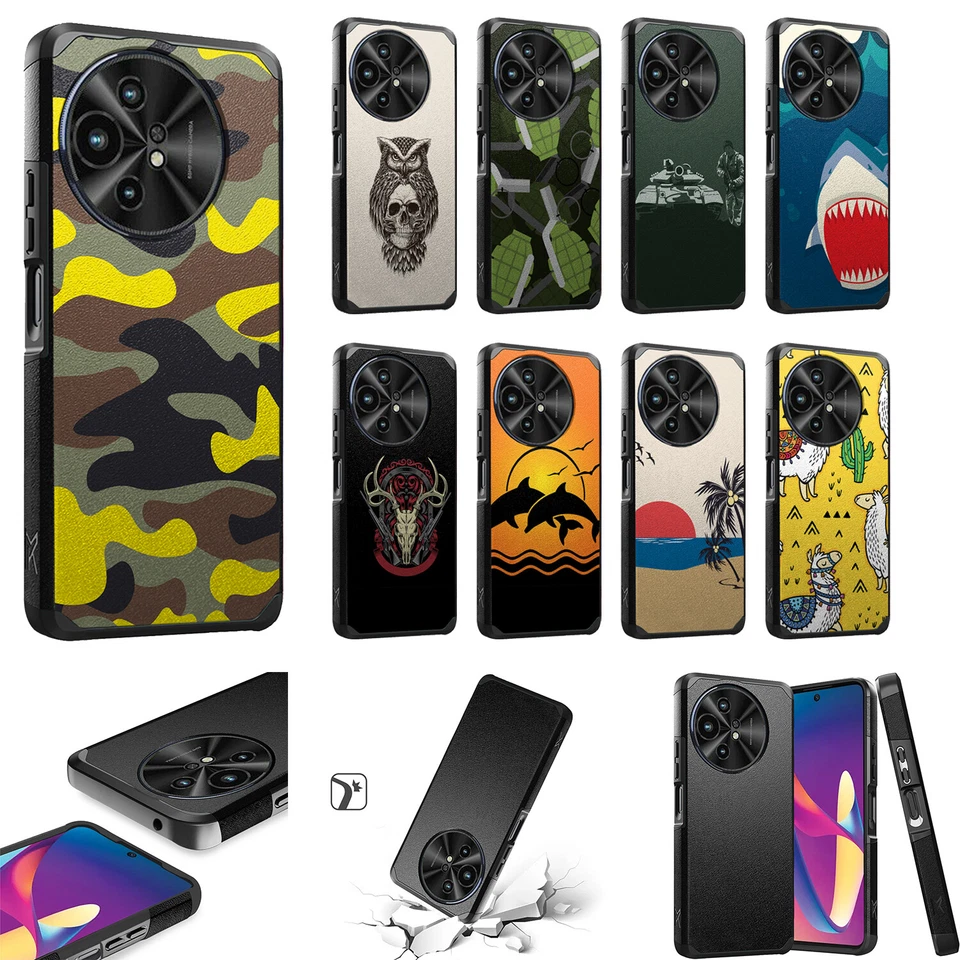 适用于 [TCL 50 XL 5G][HYBRID ARMOR][双两件式保护壳]重型 — 第 1/1 张图片