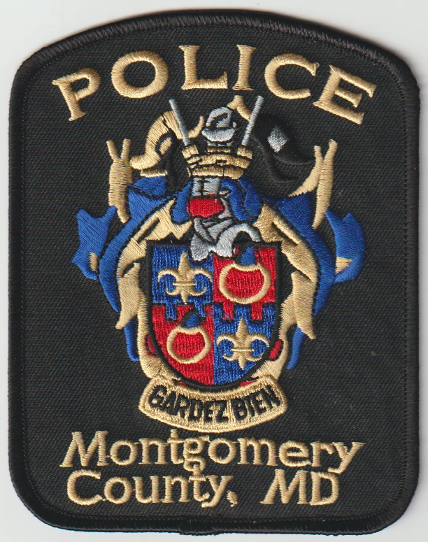 Нашивка в форме щита округа Монтгомери поставляется из Австралии - Изображение 1 из 1