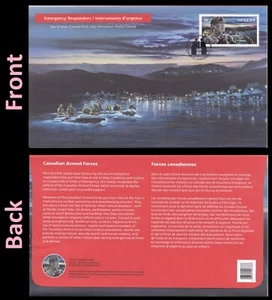 Canada 3124 Emergency Responders Canadian Armed Forces FDC 2018 - Picture 1 of 3
