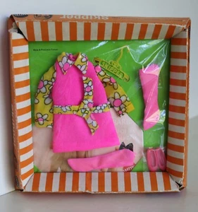 Vintage Mattel Barbie Doll Skipper & Fluff NRFB 1970 Crazy Daisy Fashion 1732 - Picture 1 of 8