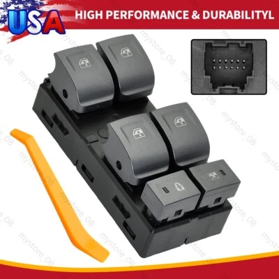 Interruptor de ventana principal 23427098 para Chevy Silverado 1500 GMC Sierra 1500 2015-2018 Foto 1 de 4