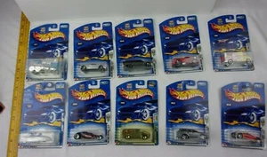 Hot Wheels 2003 lot of 10 cars MIP First Editions Outsider Cadillac LOOK! H178 - Picture 1 of 7