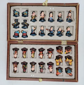 Romance of Three Kingdoms Contemporary Cinese Xiangqi (Scacchi) Gioco da Tavolo Bx Set - Foto 1 di 12
