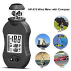 Air Flow Wind Speed Gauge Meter Digital Cup Anemometer with Compass 0.7-42M/S