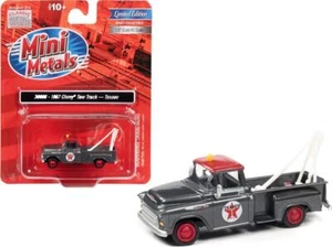 1957 Chevrolet Stepside Tow Truck Texaco Gray Metallic with Red Top 1/87 (HO) by - Picture 1 of 12