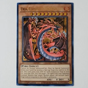 Uria, Lord of Searing Flames - SDSA-EN042 - NM/VLP - Ultra Rare - 1st ed - Picture 1 of 2