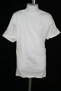 023X04 Hanes BU213C Boys Tagless Crew Neck (5-Pack) LG White - Picture 1 of 2