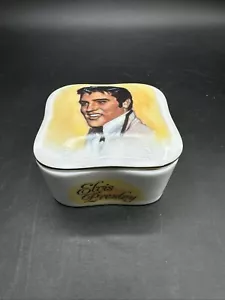 Elvis Presley Music Box “Romance of the King Lives" Love Me Tender 1986/87 - Picture 1 of 11