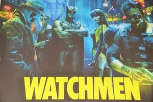 Framed Watchmen Cinema Poster - Picture 1 of 2