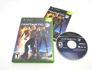 Fantastic 4 Four (Microsoft Xbox, 2005) komplett in OVP CIB mit Handbuch - Bild 1 von 4