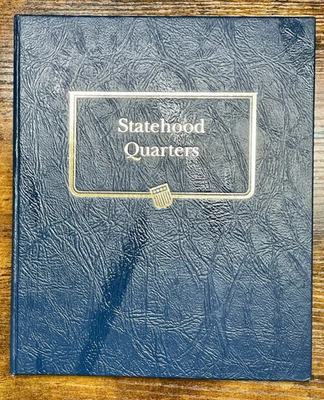 Complete State Quarter Set of 50 BRILLIANT UNCIRCULATED Coins ~ WHITMAN ALBUM - Image 1 of 4