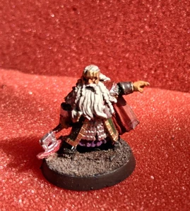 GW LOTR König Balin Metall schön bemalt und auf Basis - Bild 1 von 2