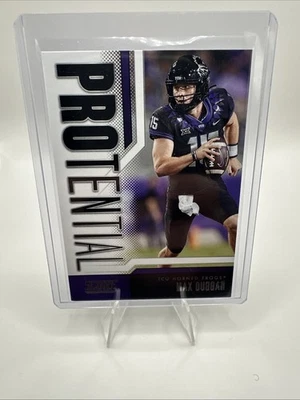 2023 Panini Score Max Duggan RC #25 Protential Los Angeles Chargers - Image 1 of 2