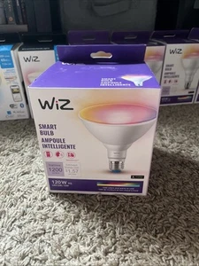 WiZ 16M Colors 120 Watt Equivalent Smart LED Wi-Fi Bulb 13PAR/wifi - Picture 1 of 1
