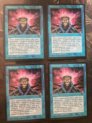 Ice Age  MTG  Playset  Brainstorm  Magic - Image 1 of 2