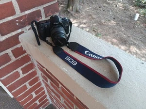 CANON EOS REBEL G 35mm SLR CAMERA BODY STRAP & LENS UNTESTED - Picture 1 of 6