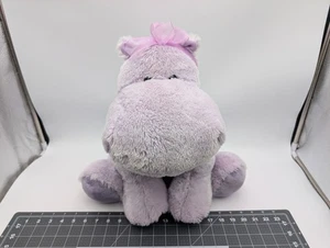 Russ Viola Purple Hippo Plush 16 Inch Stuffed Animal Toy - Picture 1 of 12