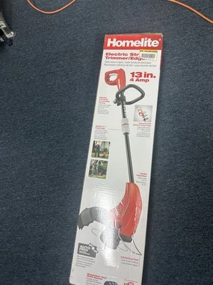 UT41113 Homelite 13" 4 Amp Cortadora/Cortadora de Cuerdas Eléctrica - Inspeccionada/Probada Foto 1 de 2