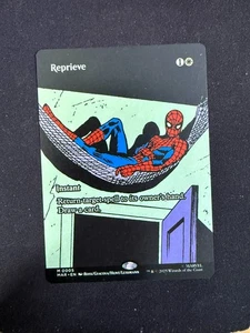 Reprieve (BORDERLESS) Marvel's Spider-Man - Magic/MTG - Bild 1 von 2