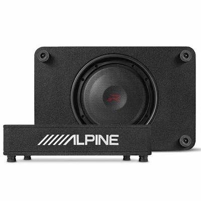 Alpine RS- SB12 12 Inch R Series Shallow Subwoofer Enclosure - image 1 of 4