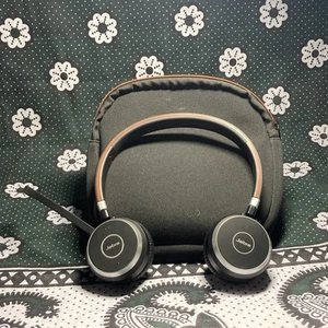 Jabra Evolve 65 HSC018W MS Stereo Wireless Bluetooth Headset w/ case - Zdjęcie 1 z 10