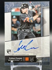 2024 Topps Museum Colton Cowser Archival Autograph /299 #AA-CC (RC) ORIOLES - Bild 1 von 3