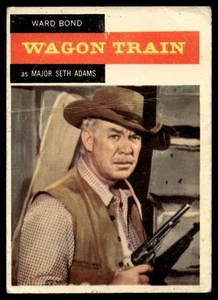 1958 Topps T.V. Westerns Ward Bond Wagon Train #46 C18 - Picture 1 of 2