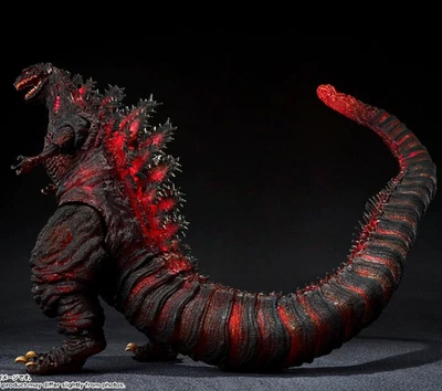 BANDAI S.H.MonsterArts Shin Godzilla 2016 4th Form Night Combat Ver. Figure NEW - Image 1 of 4
