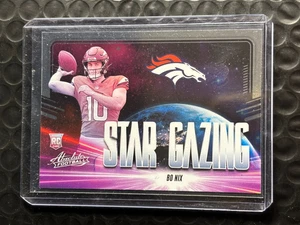 2024 Panini Absolute - Star Gazing Bo Nix #SG-BNX (RC) Denver Broncos Rookie - Bild 1 von 2