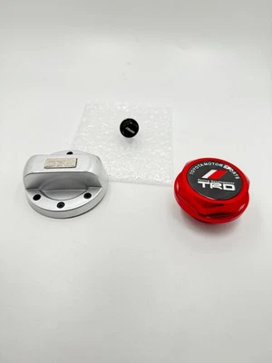 TOYOTA TRD Engine oil cap gas cover cap Neodymium oil plug fits Sports Suv Cars - Image 1 of 4