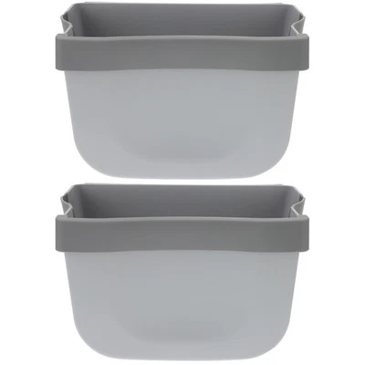  2pcs hängende Müll können zusammenklappbare Mülleimer Küchentür mit - Bild 1 von 4