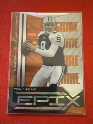 2010 Panini Epix - Epix Tony Romo #40 Game Orange - Image 1 of 2