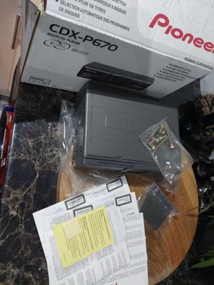 Pioneer CDX-P670 Multi-CD Player 6 Disc Changer magazine Boxed - Image 1 of 4